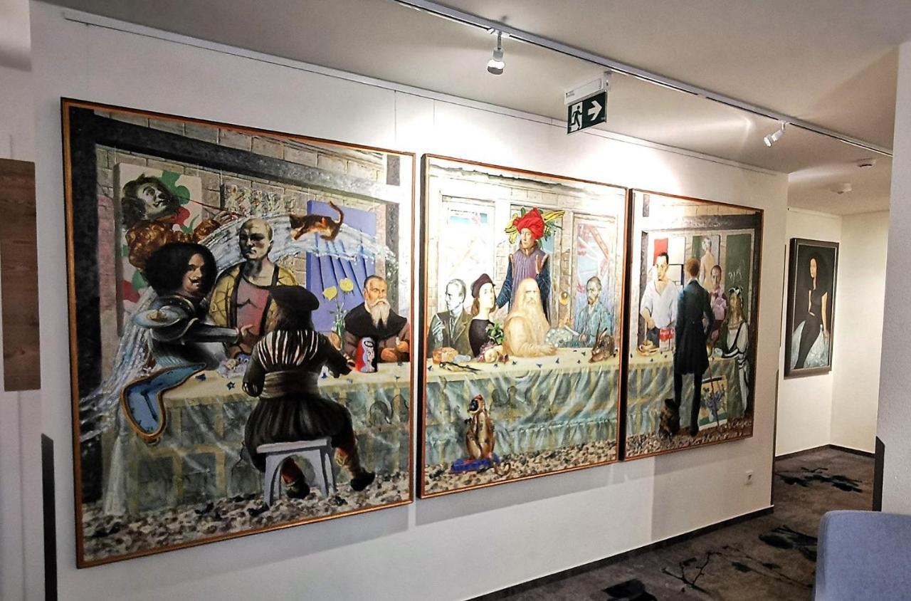 Art & Galerie Hotel Lenz Plauer See Fuenfseen Kültér fotó